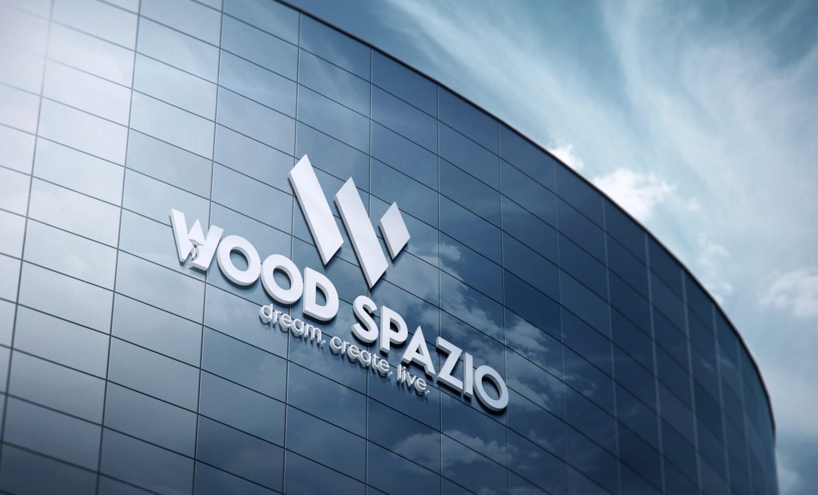 Wood Spazio Logo Design