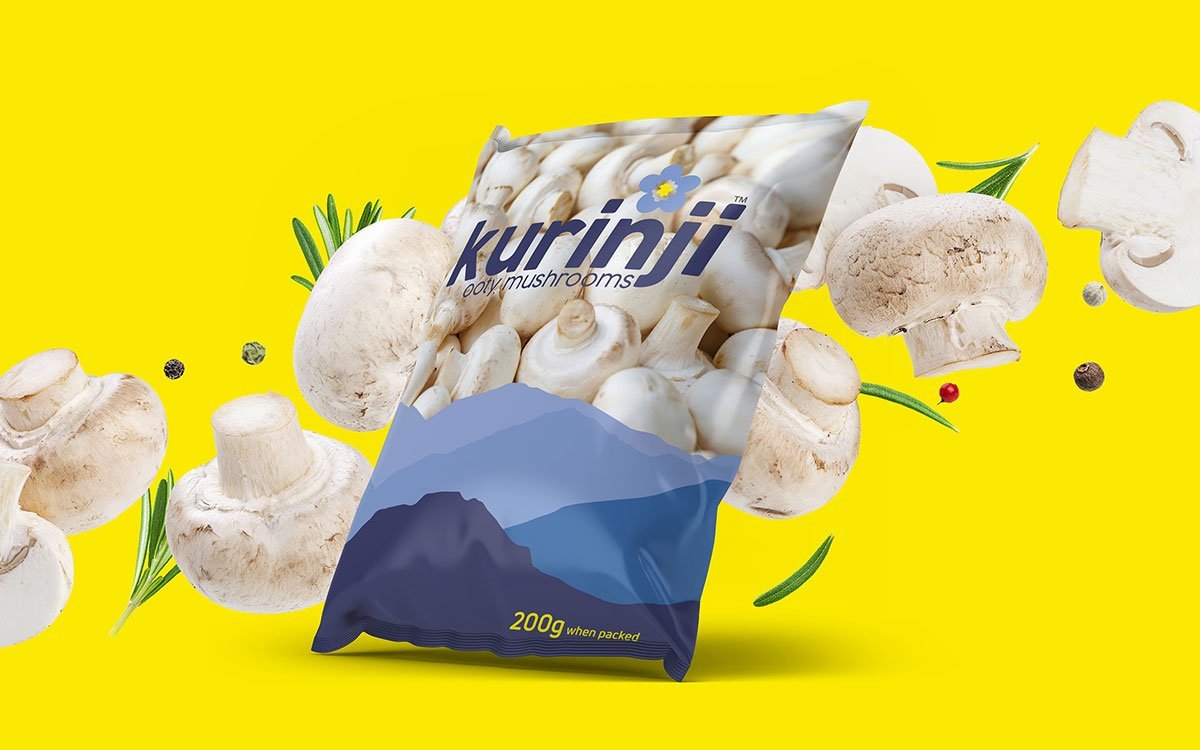 Kurinji Mushrooms Packaging Design