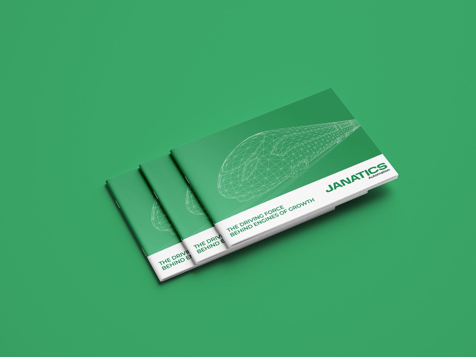 Janatics Automation Brochure Design Coimbatore